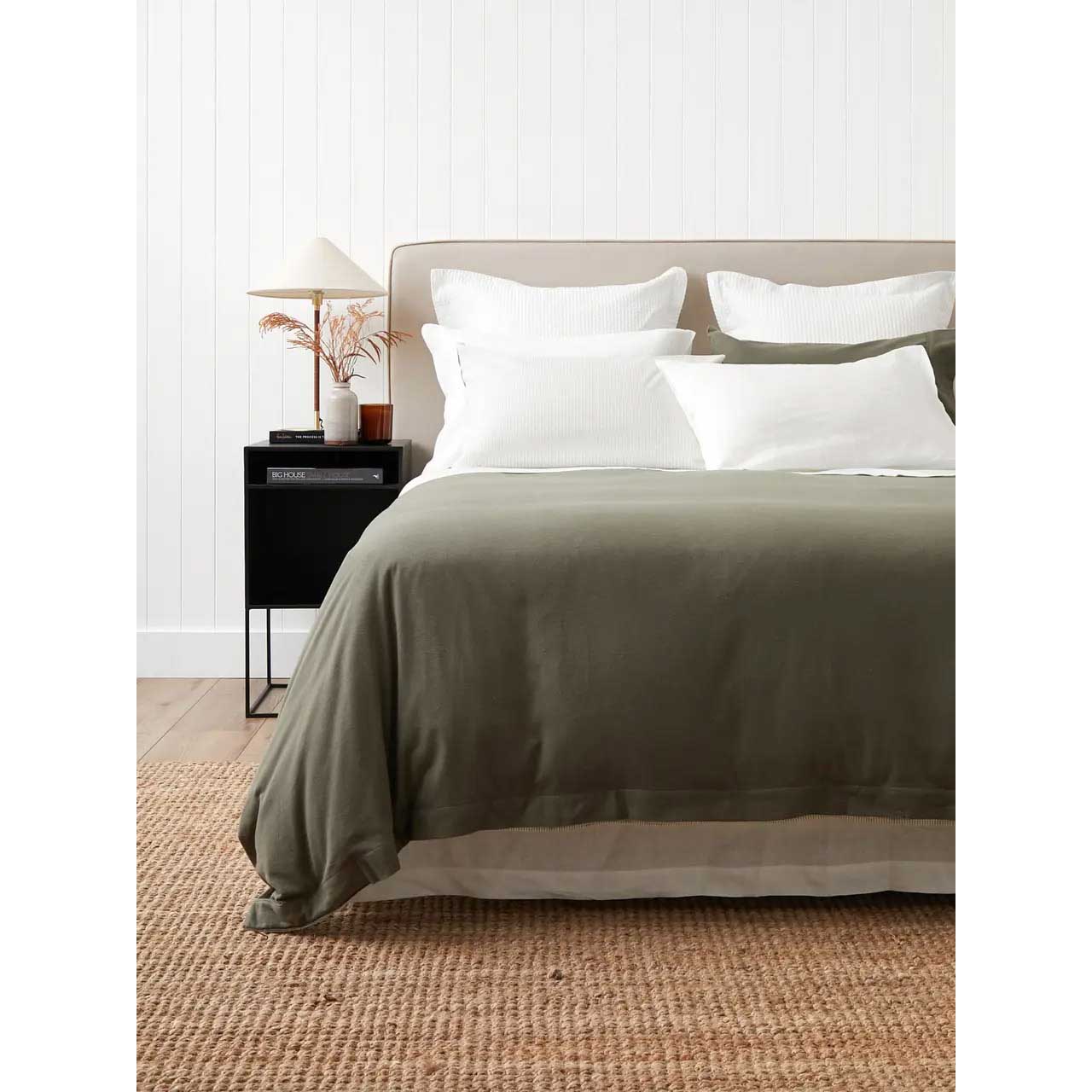 Wallace Cotton Cardrona Flannel Reversible Duvet Set